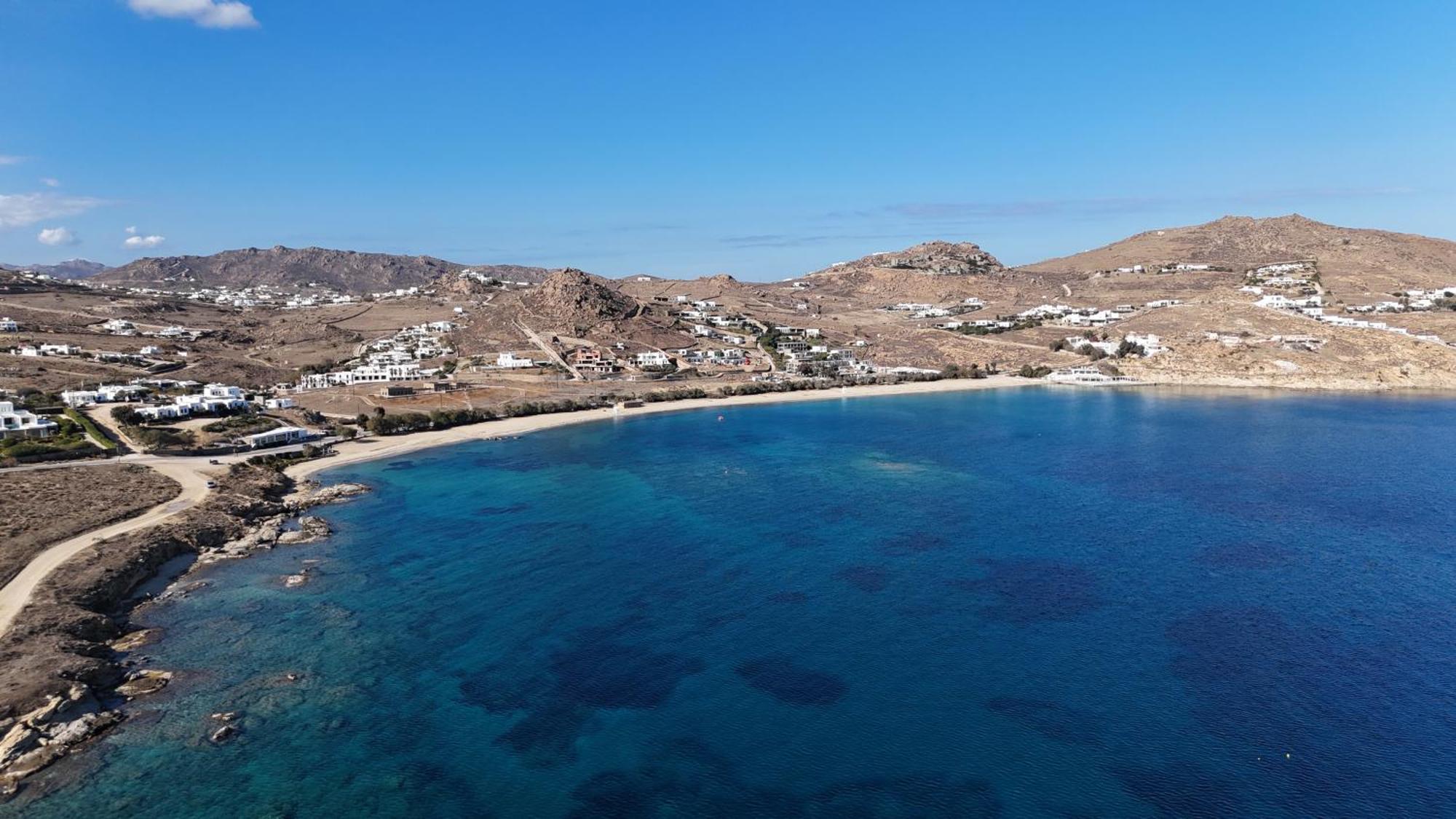 Blue Eye Grand Villa Mykonos 卡拉法蒂斯 外观 照片