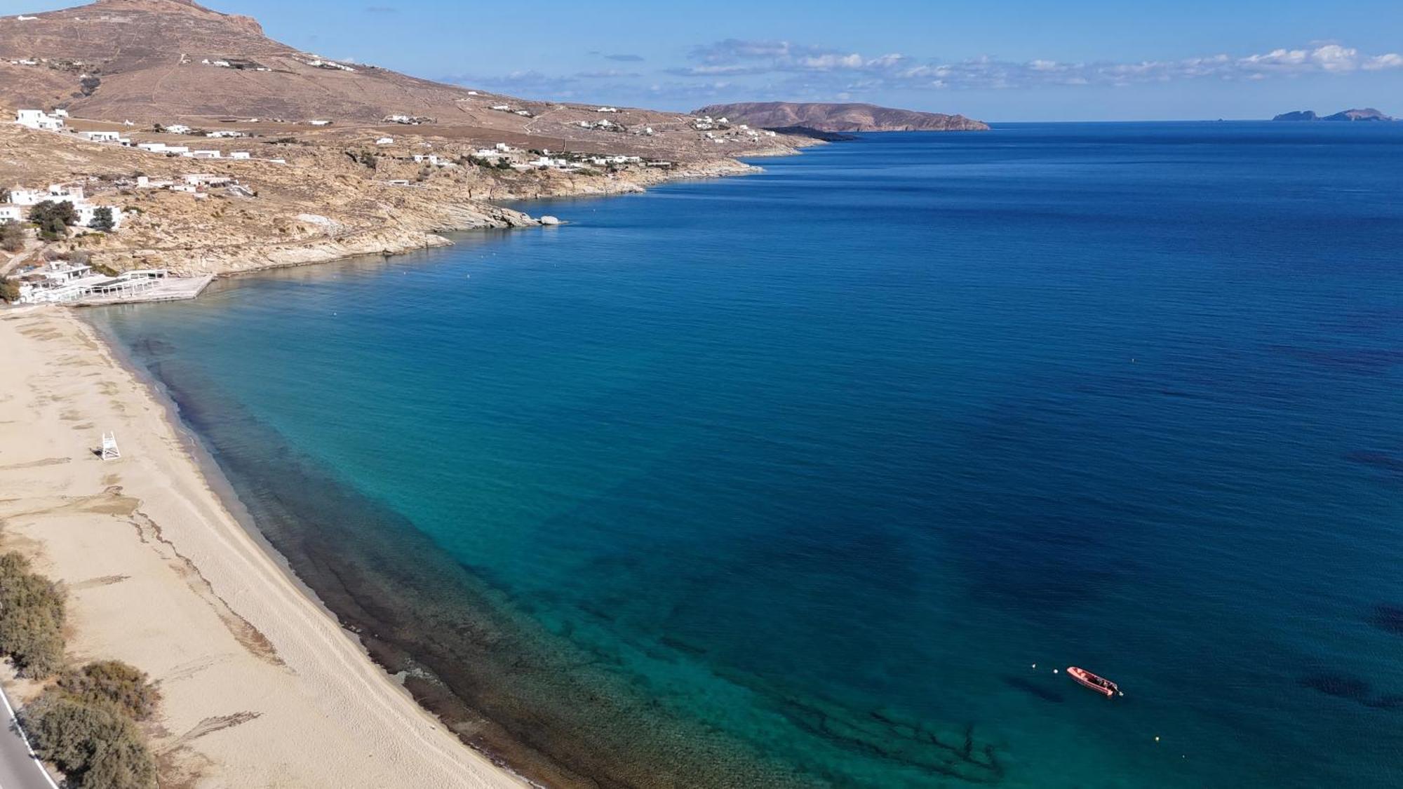 Blue Eye Grand Villa Mykonos 卡拉法蒂斯 外观 照片