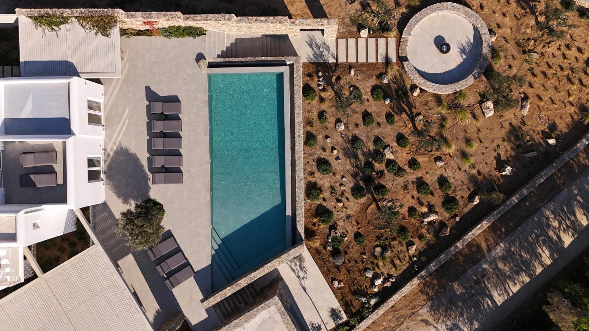 Blue Eye Grand Villa Mykonos 卡拉法蒂斯 外观 照片