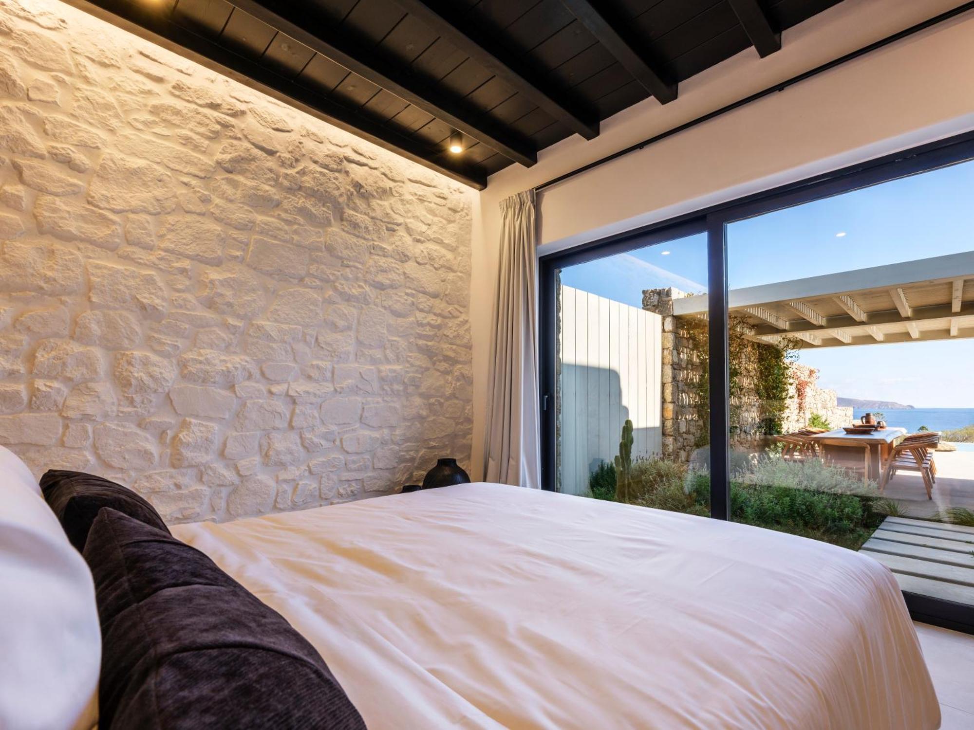 Blue Eye Grand Villa Mykonos 卡拉法蒂斯 外观 照片
