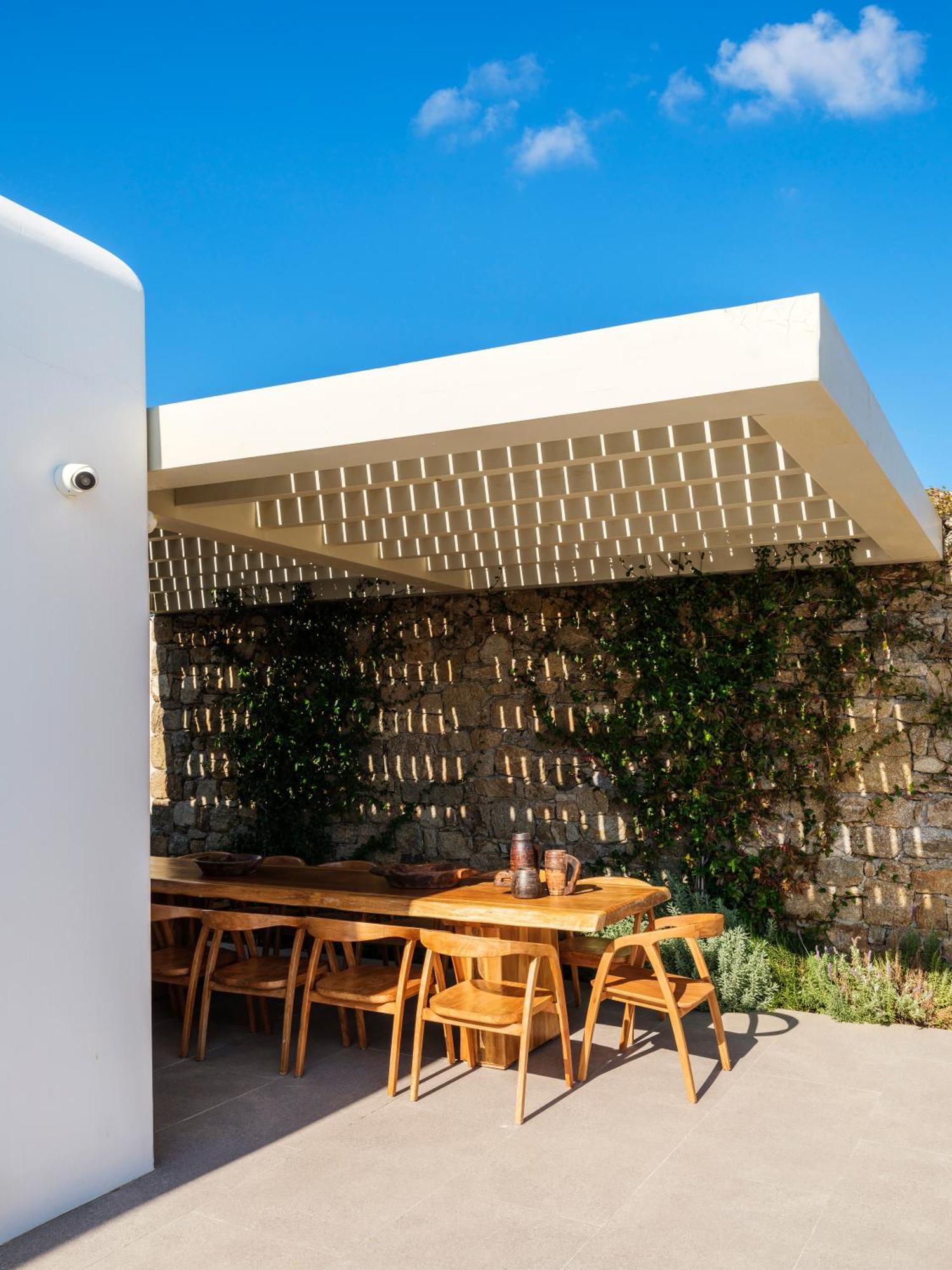 Blue Eye Grand Villa Mykonos 卡拉法蒂斯 外观 照片