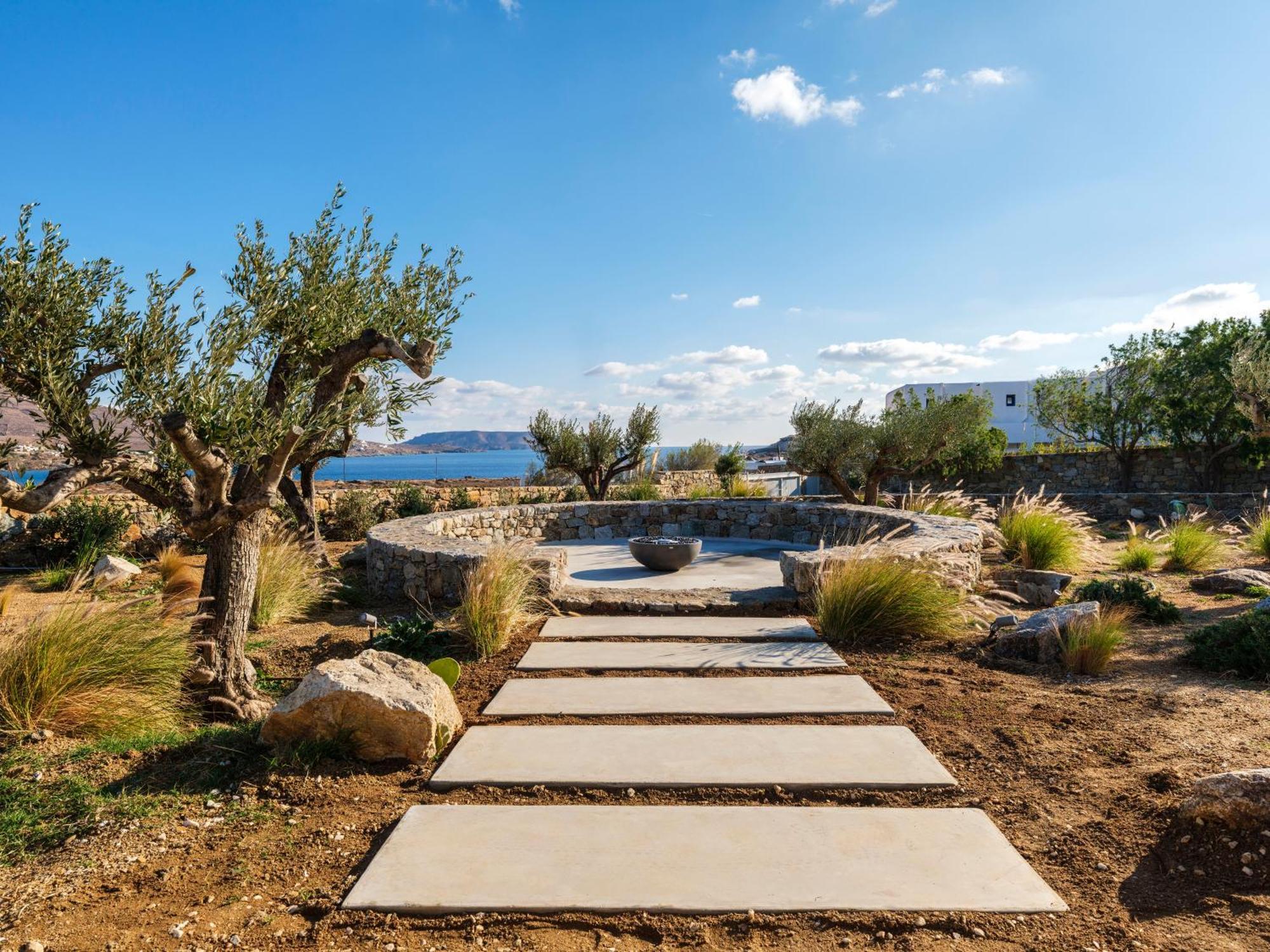 Blue Eye Grand Villa Mykonos 卡拉法蒂斯 外观 照片
