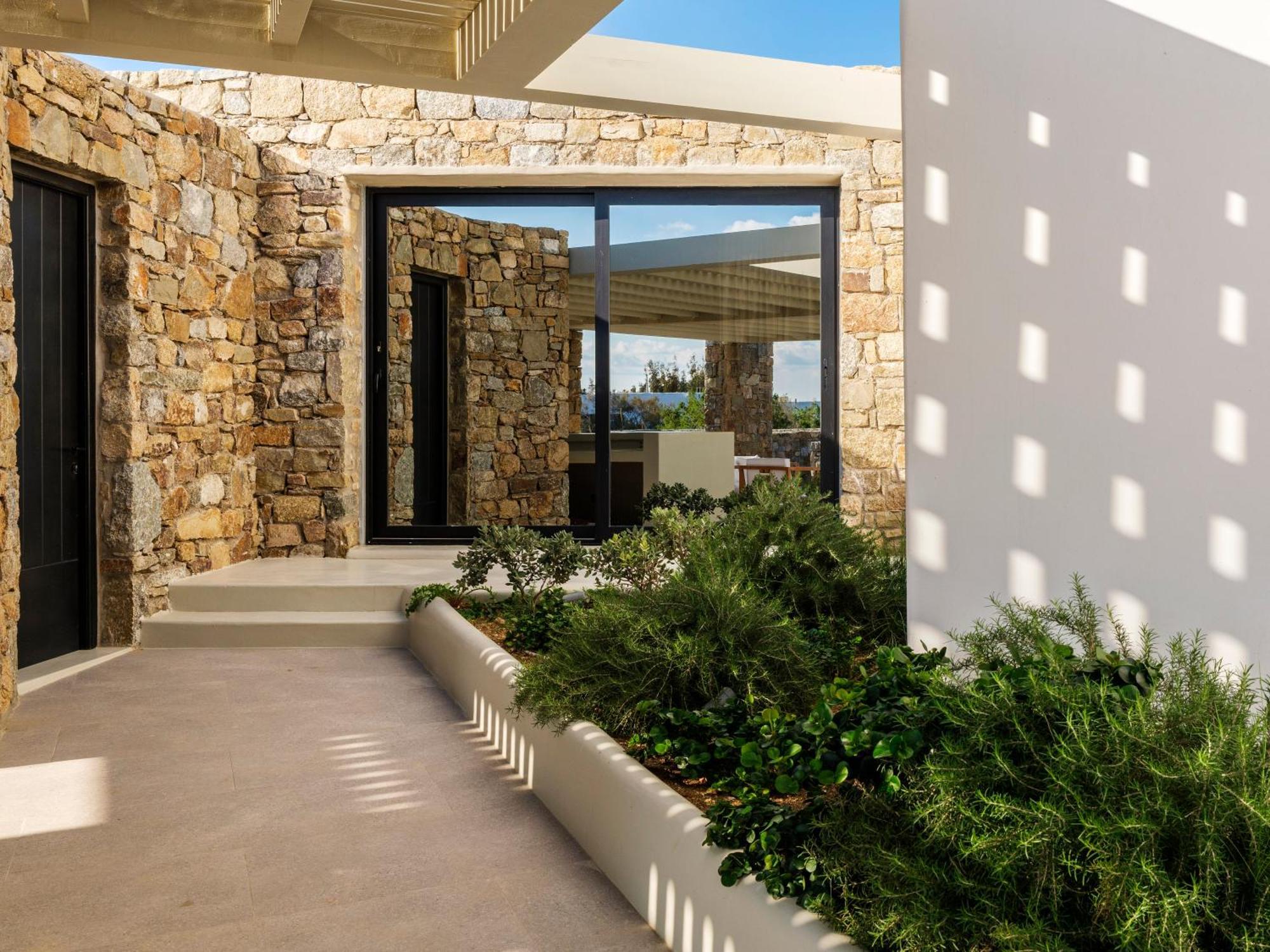 Blue Eye Grand Villa Mykonos 卡拉法蒂斯 外观 照片