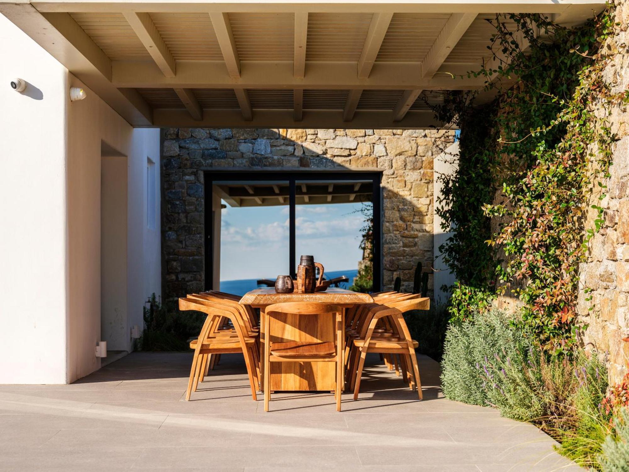 Blue Eye Grand Villa Mykonos 卡拉法蒂斯 外观 照片